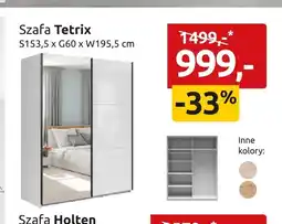 Black Red White Szafa Tetrix oferta