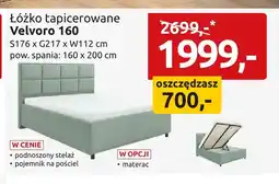 Black Red White Łóżko tapicerowane Velvoro oferta