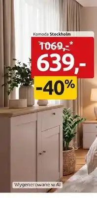 Black Red White Komoda Stockholm oferta