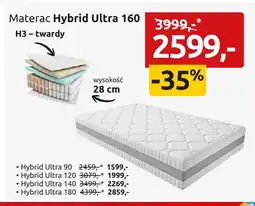 Black Red White Materac Hybrid Ultra oferta