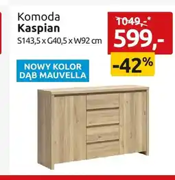 Black Red White Komoda Kaspian oferta