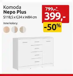 Black Red White Komoda Nepo Plus oferta