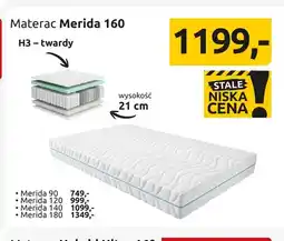 Black Red White Materac Merida oferta