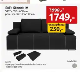 Black Red White Sofa Street Iv oferta