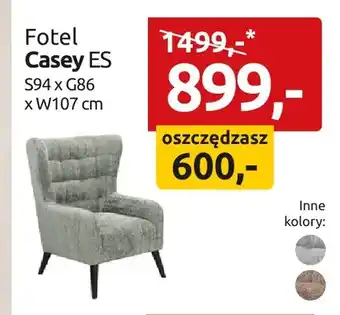 Fotel Casey Es