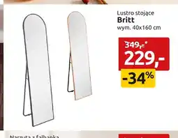 Black Red White Lustro stojące Britt 40x160 cm oferta