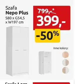 Black Red White Szafa Nepo Plus oferta