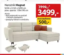 Black Red White Narożnik Magnat oferta