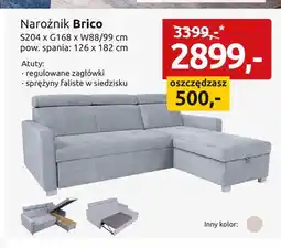 Black Red White Narożnik Brico oferta