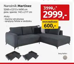 Black Red White Narożnik Martinez oferta