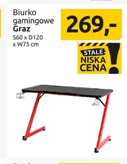 Black Red White Biurko gamingowe Graz Black Red White oferta