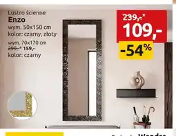 Black Red White Lustro ścienne Enzo 50x150 cm oferta