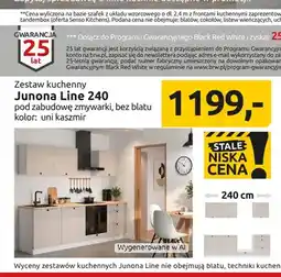 Black Red White Zestaw kuchenny Junona Line 240 uni kaszmir oferta