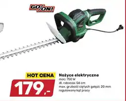 Bricomarche Nożyce elektryczne GO/ON! oferta