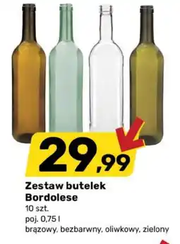 Bricomarche Zestaw butelek Bordolese oferta
