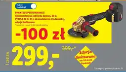 Lidl PARKSIDE PERFORMANCE Akumulatorowa szlifierka kątowa oferta