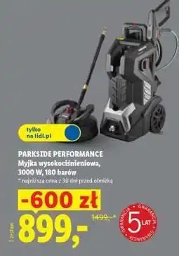 Lidl PARKSIDE PERFORMANCE Myjka wysokociśnieniowa oferta