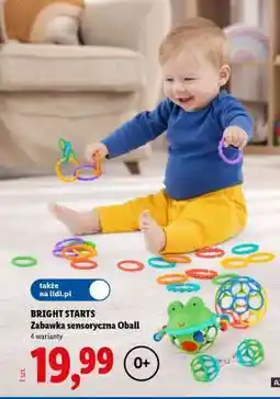 Lidl BRIGHT STARTS Zabawka sensoryczna Oball oferta