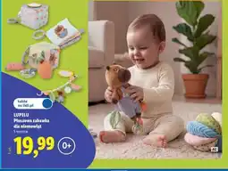 Lidl LUPILU Pluszowa zabawka dla niemowląt oferta
