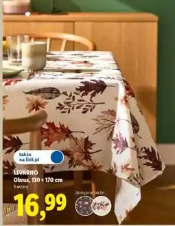 Lidl LIVARNO Obrus, 130 x 170 cm oferta