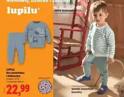 Lidl LUPILU Dres niemowlęcy z biobawełny oferta
