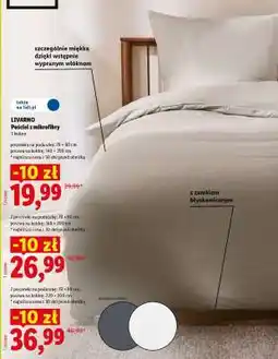 Lidl LIVARNO Pościel z mikrofibry oferta