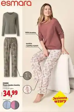 Lidl ESMARA Pižama dámská z bavlny oferta