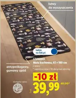 Lidl LIVARNO Mata kuchenna, 65 × 180 cm oferta