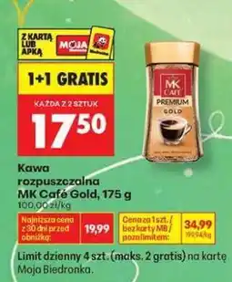 Biedronka MK Café Gold, 175 g oferta