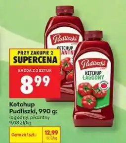 Biedronka Ketchup Pudliszki, 990 g oferta