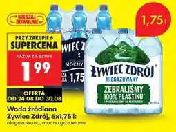 Biedronka Żywiec Zdrój, 6x1,75 l oferta