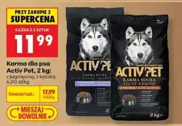 Biedronka Karma dla psa Activ Pet, 2 kg oferta