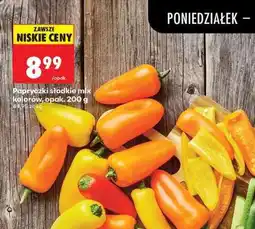Biedronka Papryczki słodkie mix kolorów, opak. 200 g oferta