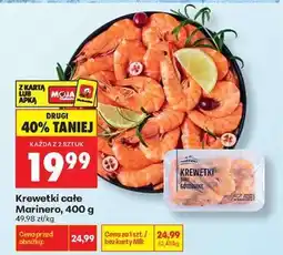 Biedronka Krewetki całe Marinero 400 g oferta