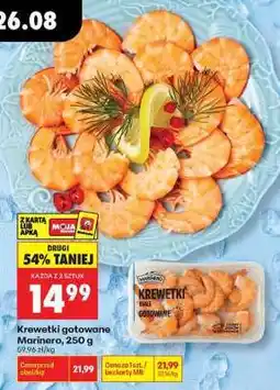 Biedronka Krewetki gotowane Marinero 250 g oferta