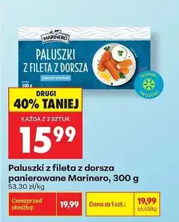 Biedronka Paluszki z fileta z dorsza panierowane Marinero , 300 g oferta