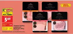 Biedronka Sądeckie wędliny w plastrach Biedronka, 100 g oferta