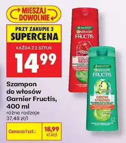 Biedronka Szampon do włosów Garnier Fructis, 400 ml oferta
