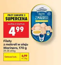 Biedronka Filety z makreli w oleju Marinero , 170 g oferta