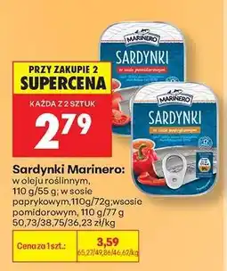 Biedronka Sardynki Marinero oferta