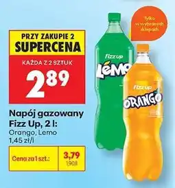 Biedronka Napój gazowany Fizz Up, 2 l oferta