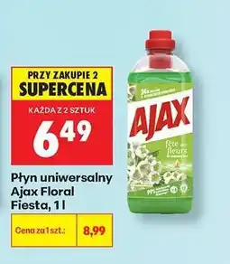 Biedronka Płyn uniwersalny Ajax Floral Fiesta, 1 l oferta