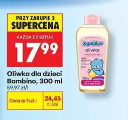 Biedronka Oliwka dla dzieci Bambino, 300 ml oferta