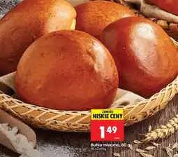Biedronka Bułka mleczna, 80 g oferta