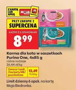 Biedronka PURINA ONE oferta