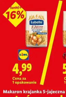 Lidl Makaron krajanka 5-jajeczna oferta