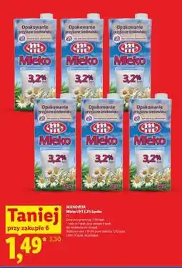 Lidl Mlekovita Mleko UHT 3,2% oferta