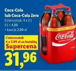Lidl Coca-Cola lub Coca-Cola Zero oferta