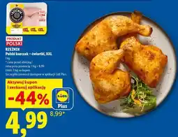 Lidl Polski kurczak - ćwiartki, XXL oferta