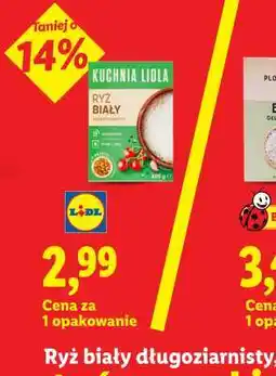 Lidl Ryż biały długoziarnisty oferta